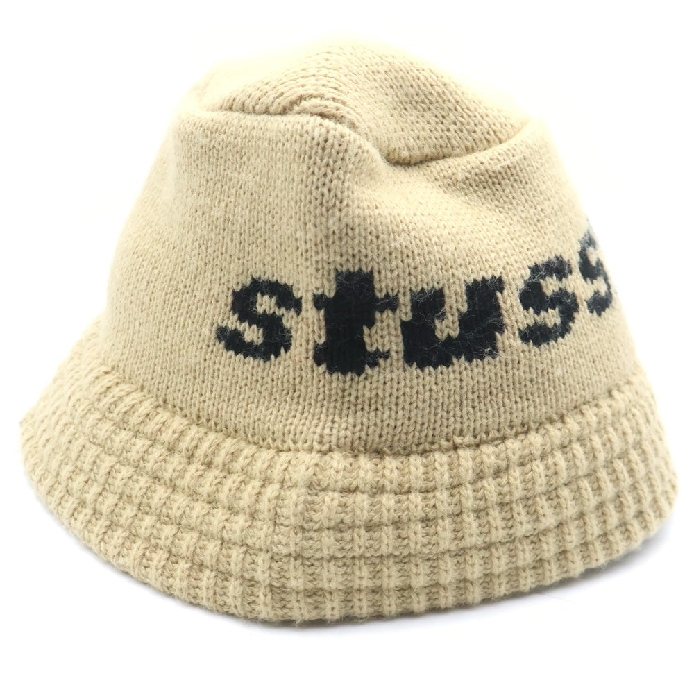 STUSSY(ステューシー) Sport Knit Bucket Hat バケットハット ベージュ