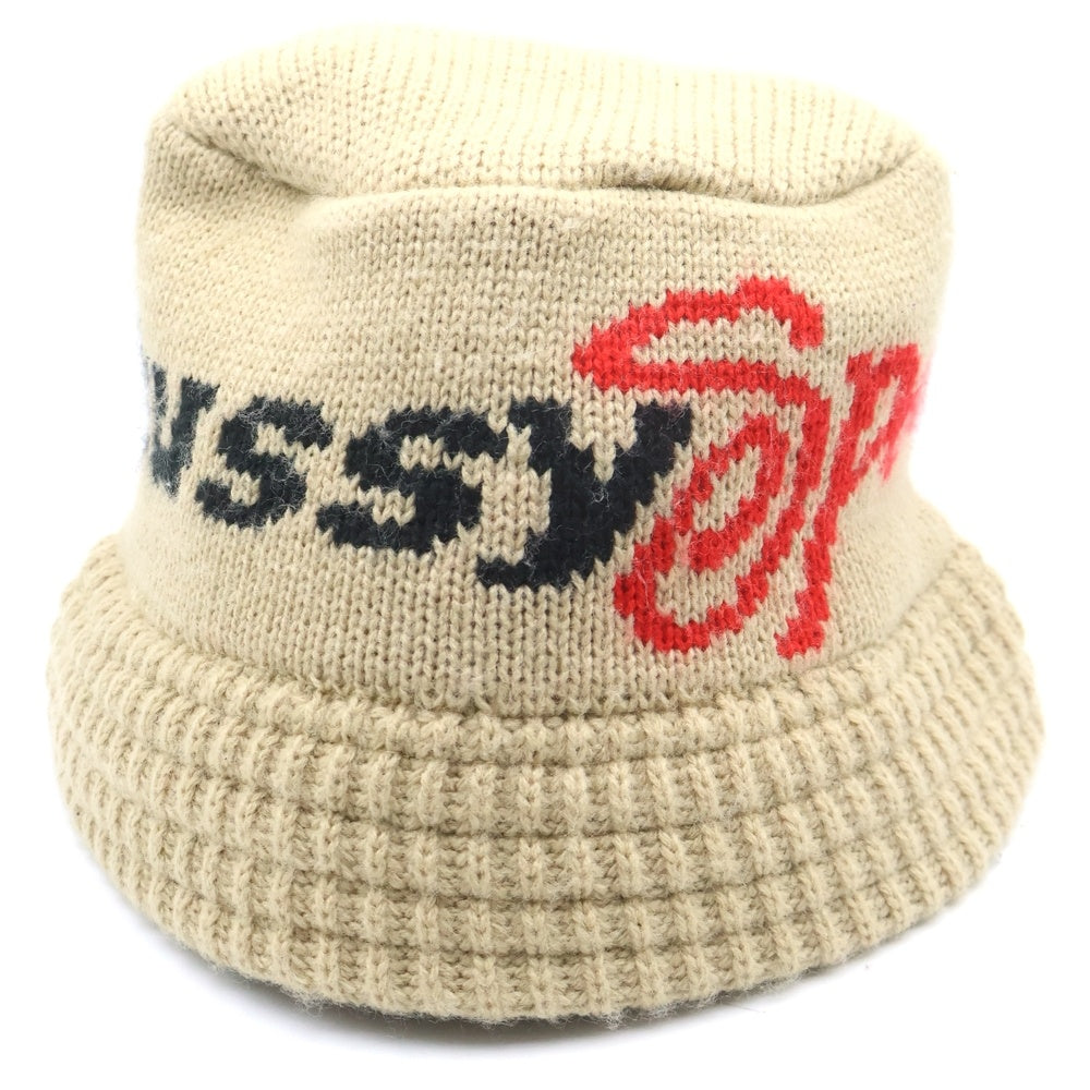 STUSSY(ステューシー) Sport Knit Bucket Hat バケットハット ベージュ