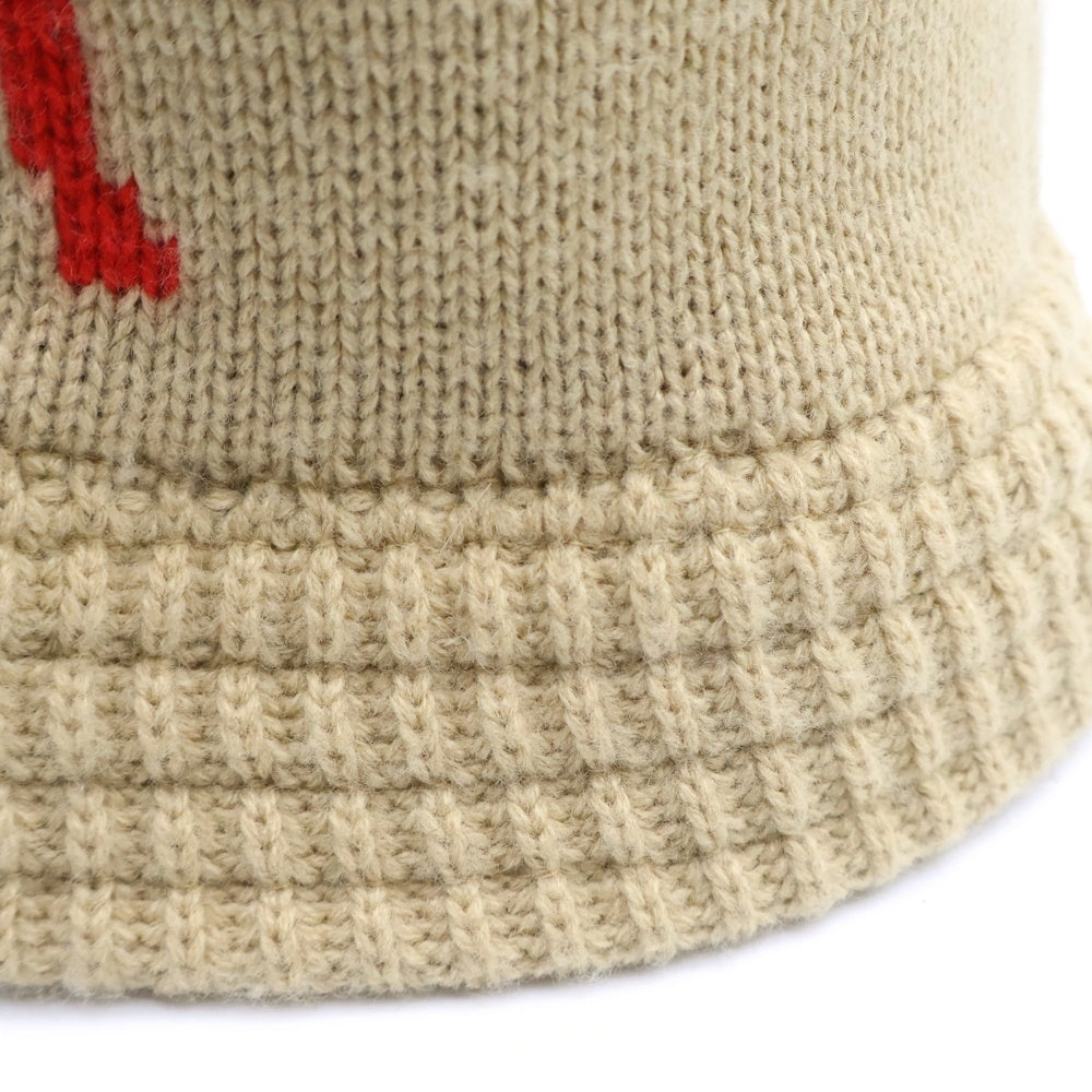 STUSSY(ステューシー) Sport Knit Bucket Hat バケットハット ベージュ