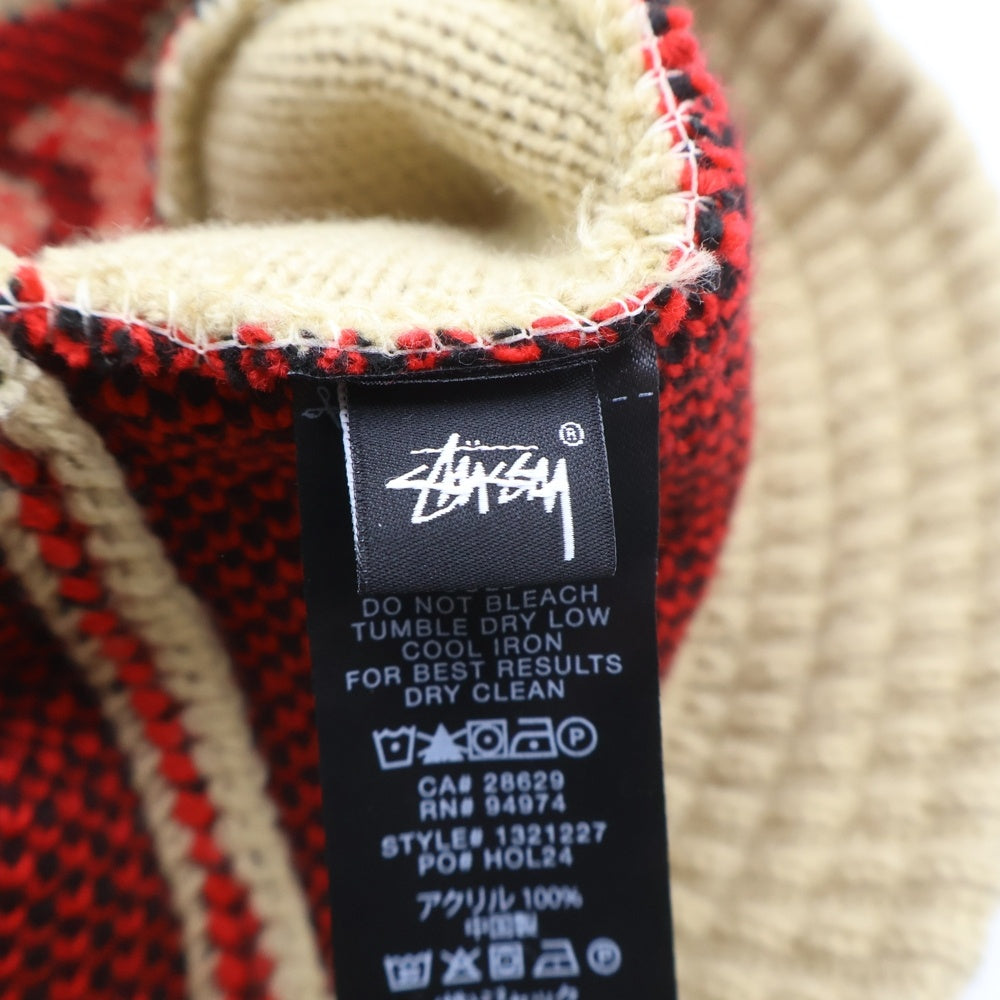 STUSSY(ステューシー) Sport Knit Bucket Hat バケットハット ベージュ