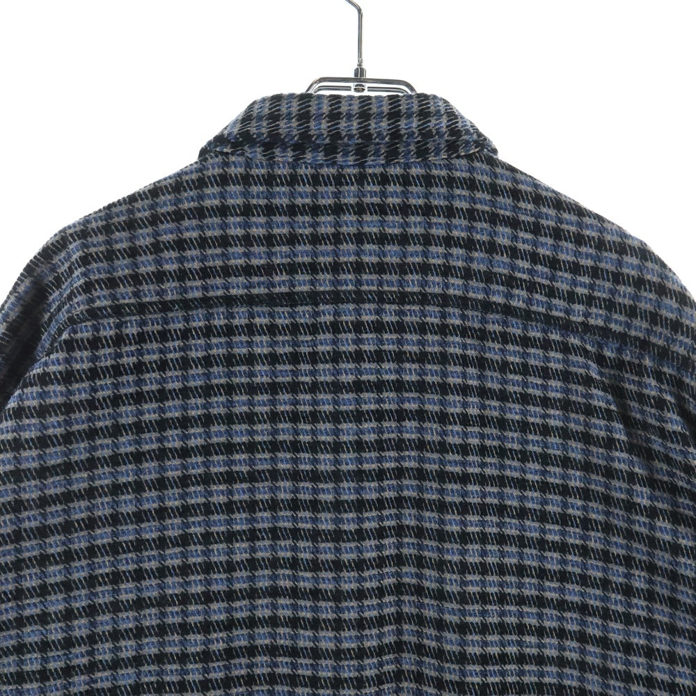 X-LARGE(エクストララージ) プレイド ロングスリーブシャツ チェック 長袖シャツ ポリエステル 101244014002 総柄