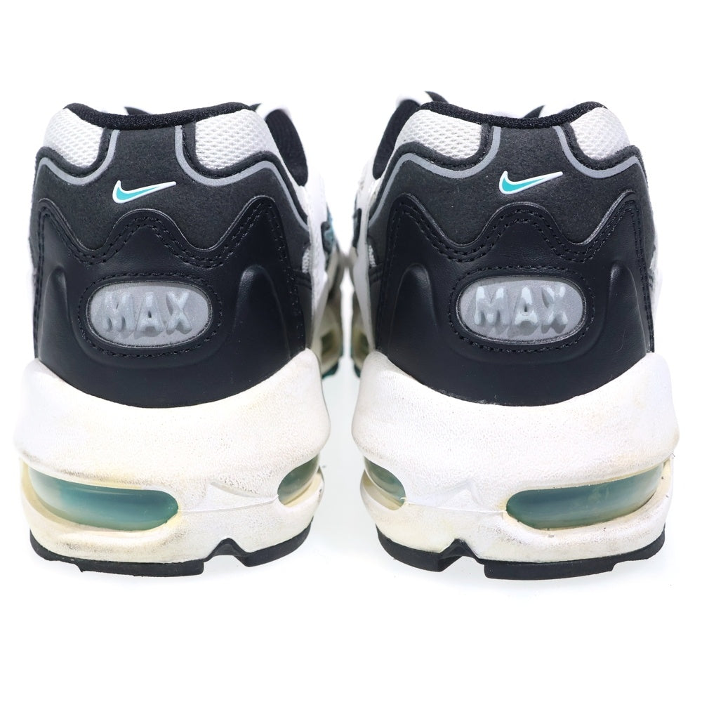 NIKE(ナイキ) AIR MAX 96 2 MYSTIC TEAL CZ1921-101 エアマックス96 2 ミスティックティール ローカットスニーカー US9.5/27.5cm ホワイト