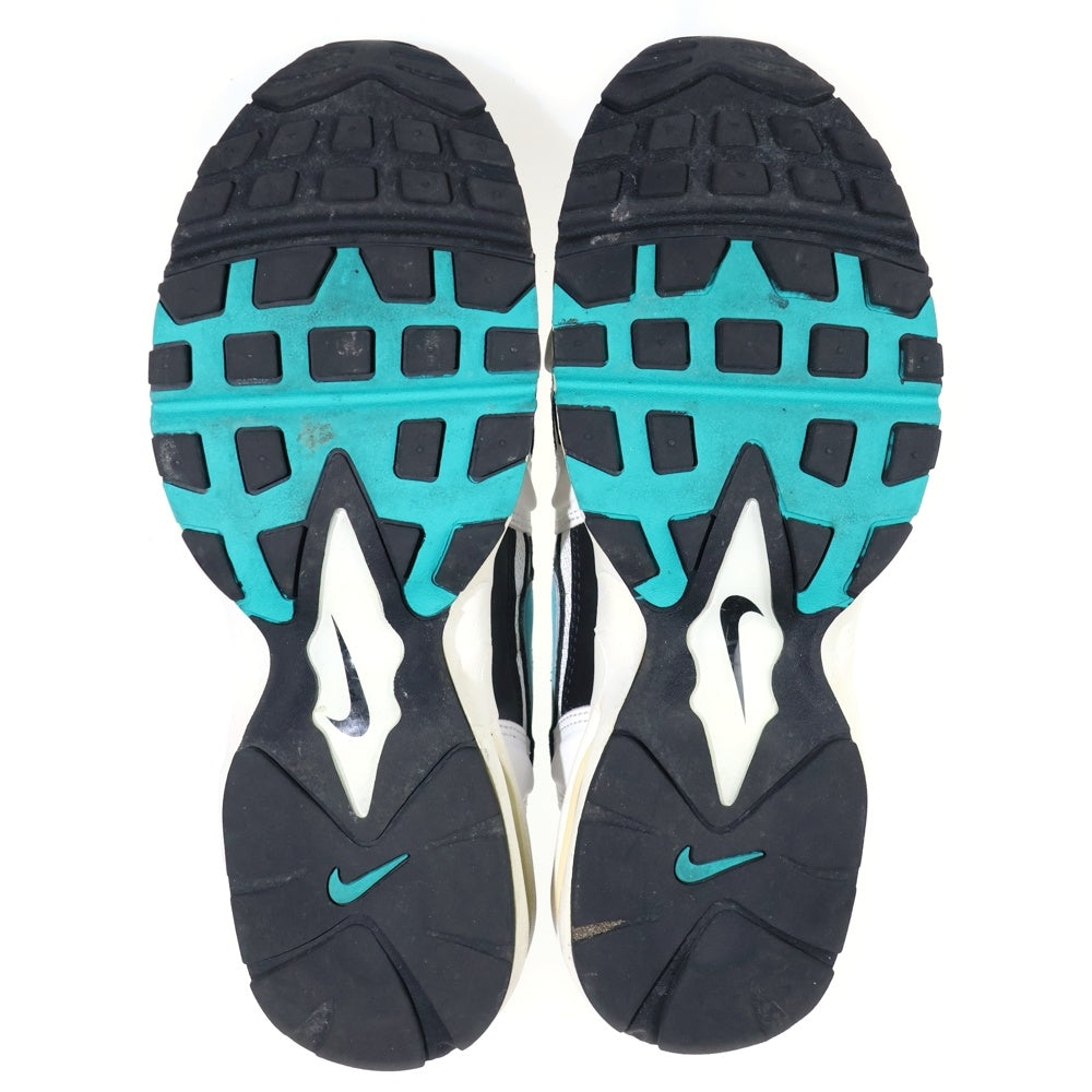 NIKE(ナイキ) AIR MAX 96 2 MYSTIC TEAL CZ1921-101 エアマックス96 2 ミスティックティール ローカットスニーカー US9.5/27.5cm ホワイト