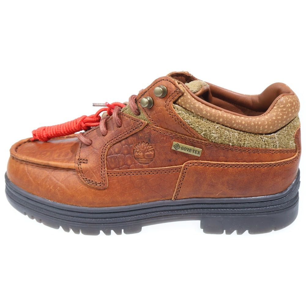 Timberland(ティンバーランド) ×Aime Leon Dore GORE-TEX TB0A2JU5EM41 レザー ハイカットブーツ ブラウン US8/26.0cm