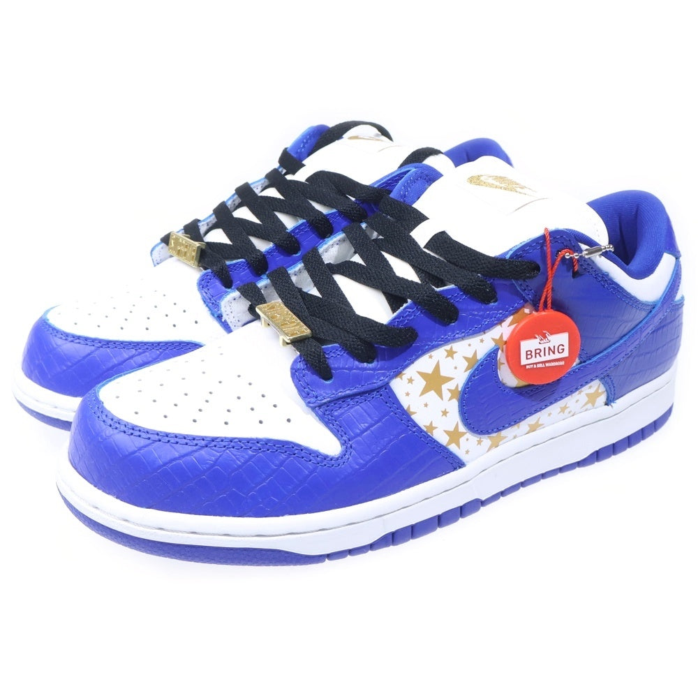 NIKE(ナイキ) ×SUPREME DUNK LOW OG DH3228-100 シュプリーム ダンク ローカットスニーカー ブルー US8.5/26.5cm