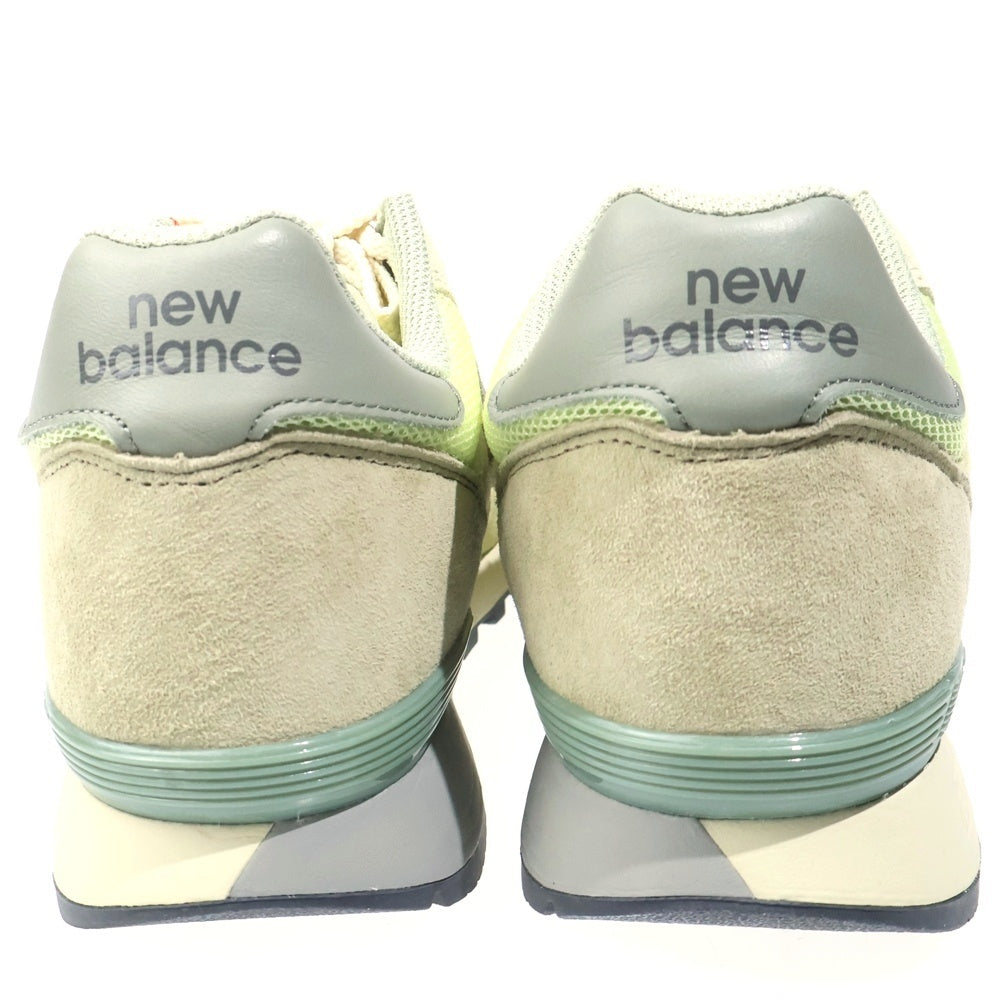 New Balance(ニューバランス) ×AURALEE 475 U475AR スウェード ローカットスニーカー イエロー US8.5/26.5cm