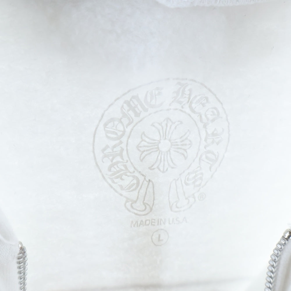 CHROME HEARTS(クロムハーツ) SWTSHRT HD ZIP バックスクロールラベル CHROME HEARTS(クロムハーツ) SWTSHRT HD ZIP バックスクロールラベル