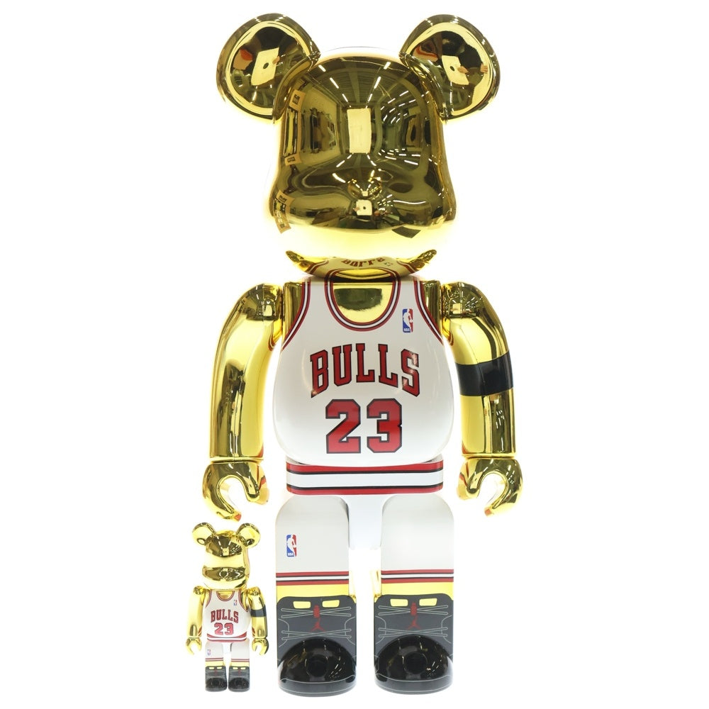 BE@RBRICK(ベアブリック) Michael Jordan 1991 WORLD CHAMPION 100% & 400% マイケルジョーダン 1991 ワールドチャンピオン ゴールド