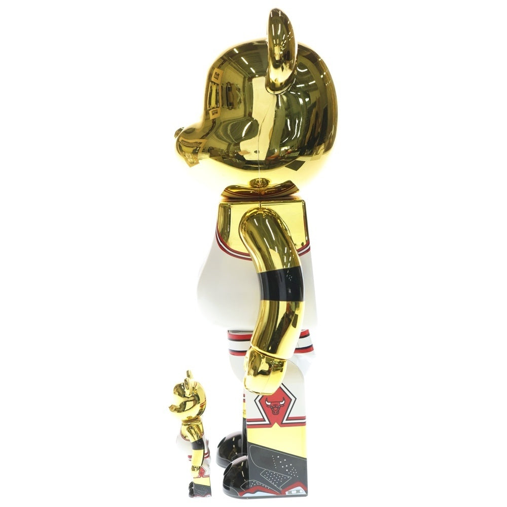 BE@RBRICK(ベアブリック) Michael Jordan 1991 WORLD CHAMPION 100% & 400% マイケルジョーダン 1991 ワールドチャンピオン ゴールド