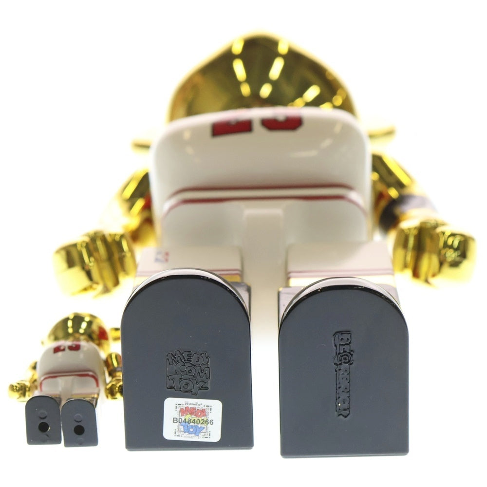 BE@RBRICK(ベアブリック) Michael Jordan 1991 WORLD CHAMPION 100% & 400% マイケルジョーダン 1991 ワールドチャンピオン ゴールド