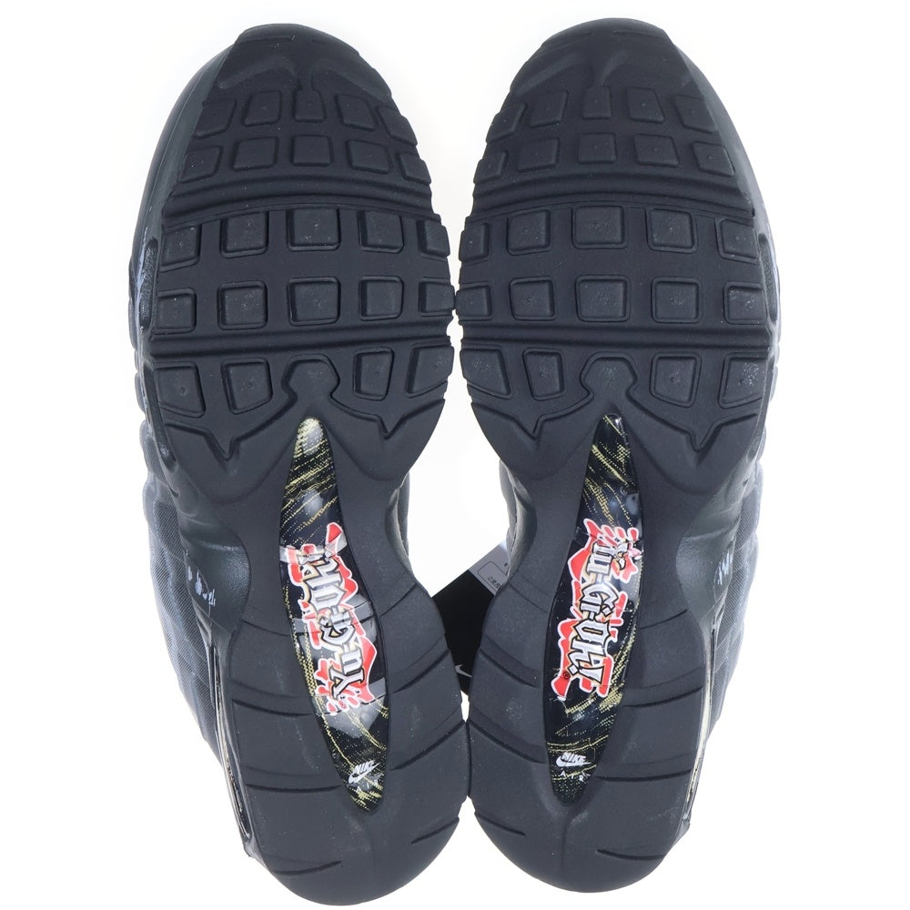 NIKE(ナイキ) ×Yu-Gi-Oh! AIR MAX 95 AIR MUSCLE JONOUCJI II7404-100 遊戯王 城之内 エアマックス95 エアマッスル ローカットスニーカー US15/33.0cm グレー