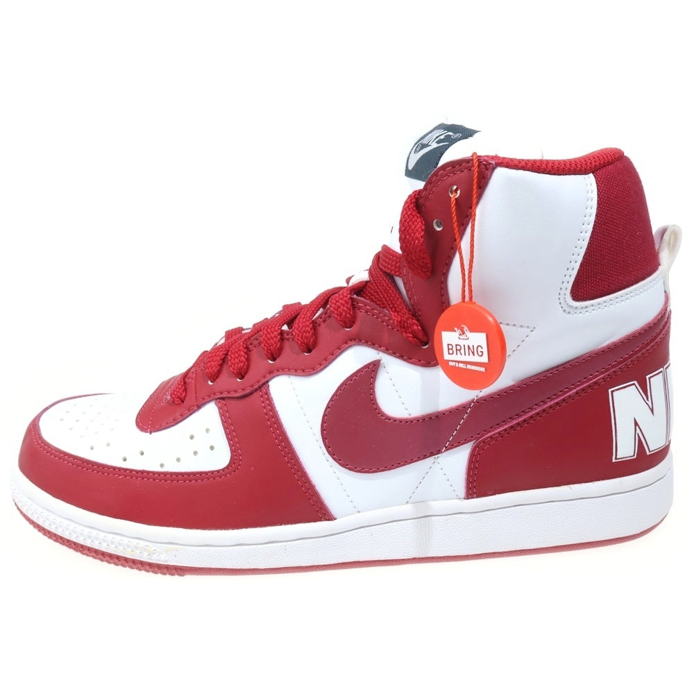 NIKE(ナイキ) TERMINATOR HIGH BASIC 336609-161 ターミネーター ベーシック ハイカットスニーカー US8/26.0cm レッド/ホワイト