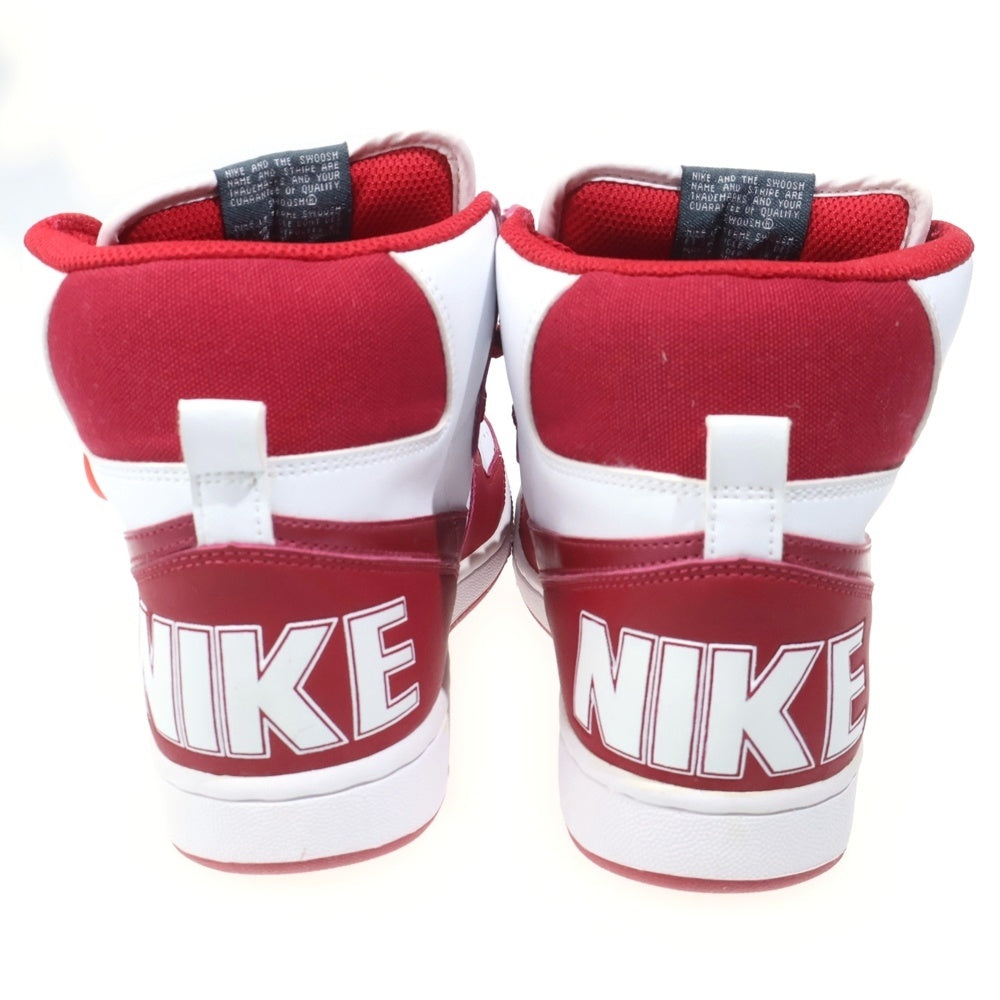 NIKE(ナイキ) TERMINATOR HIGH BASIC 336609-161 ターミネーター ベーシック ハイカットスニーカー US8/26.0cm レッド/ホワイト