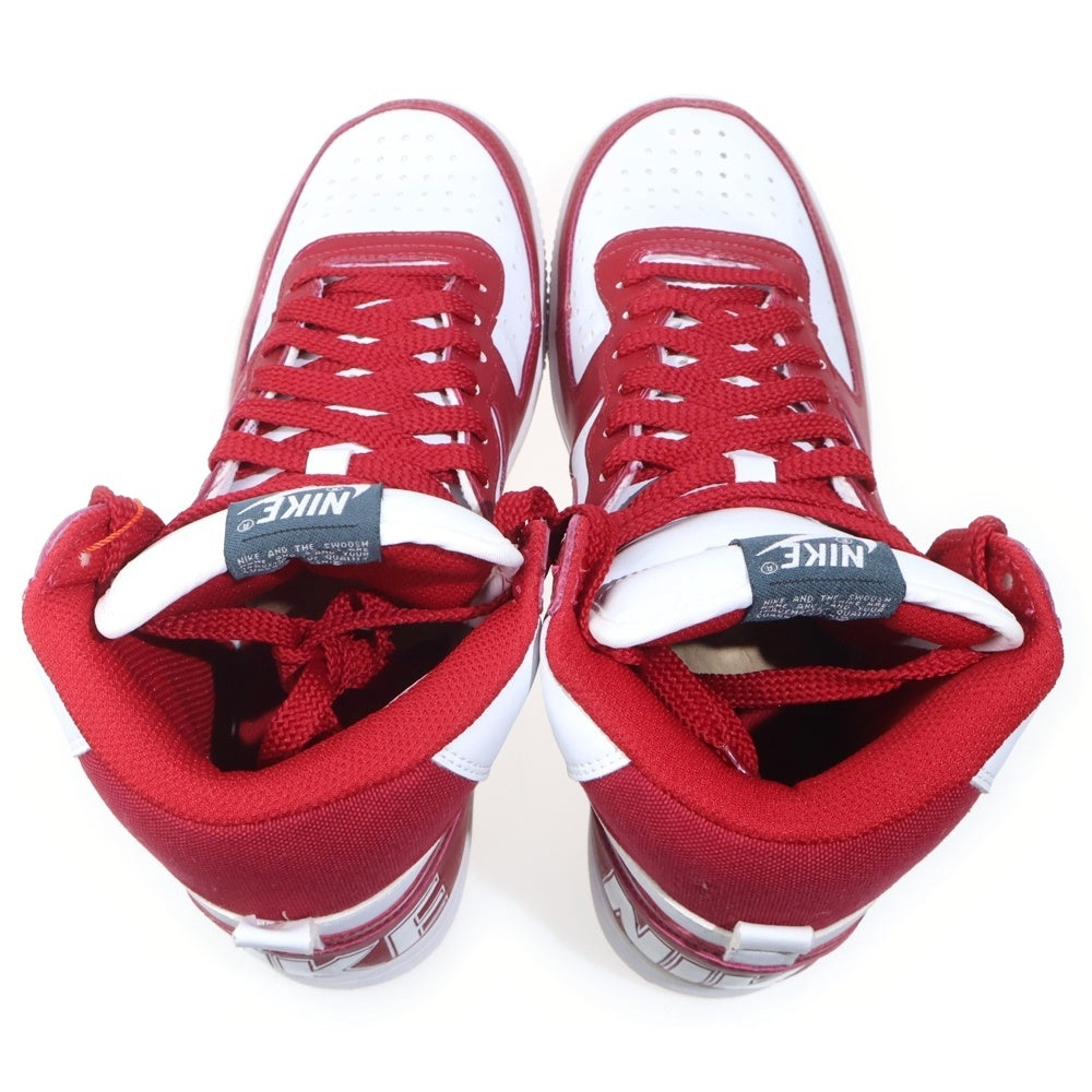 NIKE(ナイキ) TERMINATOR HIGH BASIC 336609-161 ターミネーター ベーシック ハイカットスニーカー US8/26.0cm レッド/ホワイト