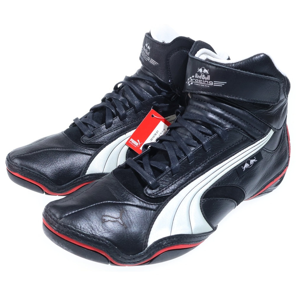 PUMA(プーマ) Red Bull Racing 301678-01 レッドブル レーシングシューズ ハイカットスニーカー US8/26.0cm ブラック