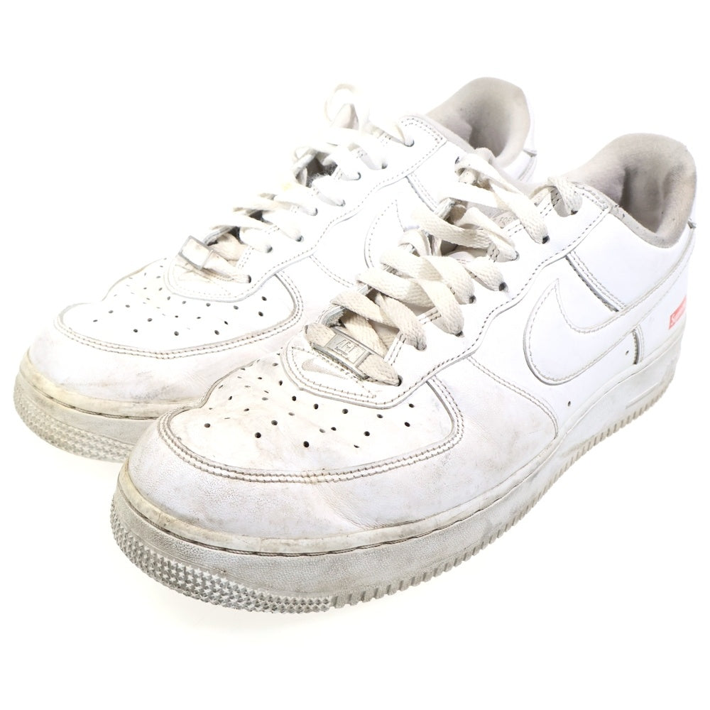 NIKE(ナイキ) ×SUPREME AIR FORCE1 CU9225-100 シュプリーム エアフォース1 ローカットスニーカー ホワイト US10/28cm