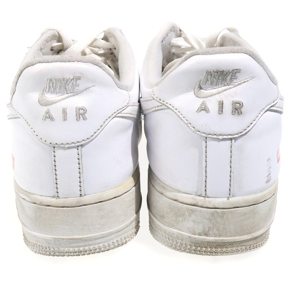 NIKE(ナイキ) ×SUPREME AIR FORCE1 CU9225-100 シュプリーム エアフォース1 ローカットスニーカー ホワイト US10/28cm