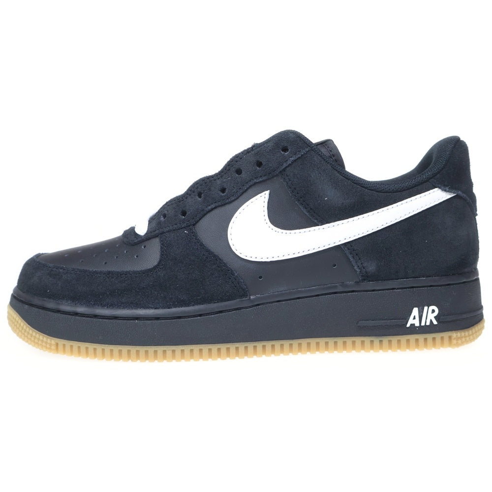 NIKE(ナイキ) AIR FORCE 1 LOW 07 IB6388-001 エアフォース1 ガムライトブラウン ローカットスニーカー US8.5/26.5cm ブラック