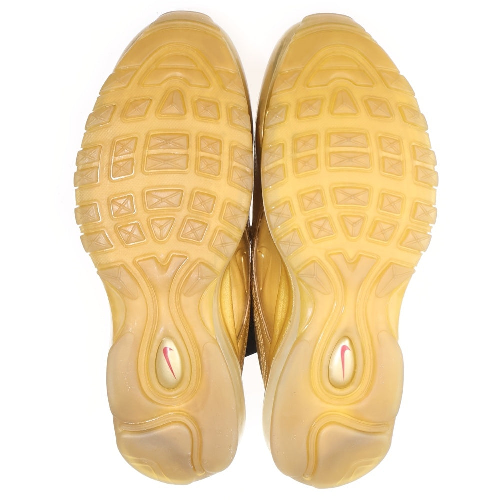 NIKE(ナイキ) AIR MAX 97 QS GOLD MEDAL CT4556-700 エアマックス97 QS ゴールドメダル ローカットスニーカー US8.5/26.5cm ゴールド
