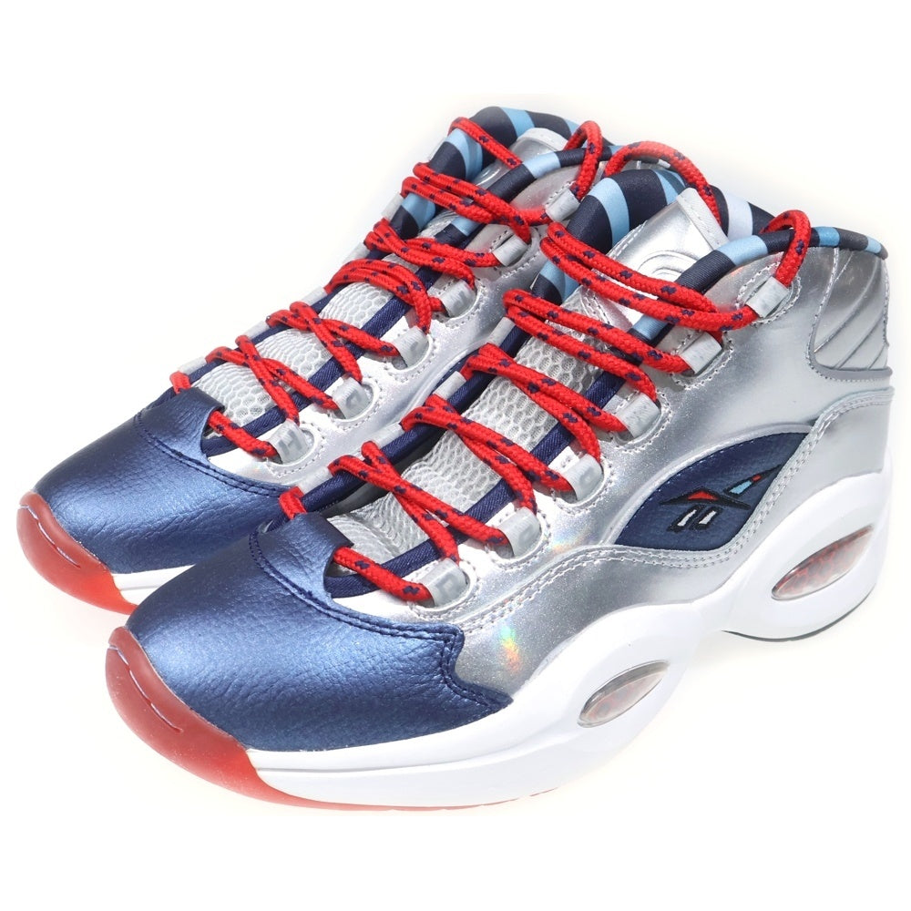 Reebok(リーボック) ×Harden ×Iverson QUESTION MID FZ1366 ハーデン アイバーソン ハイカットスニーカー US8/26.0cm シルバー