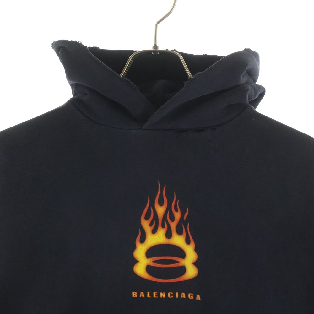 BALENCIAGA(バレンシアガ) 24AW Burning Uniyt Hoodie 739024 TQVW9