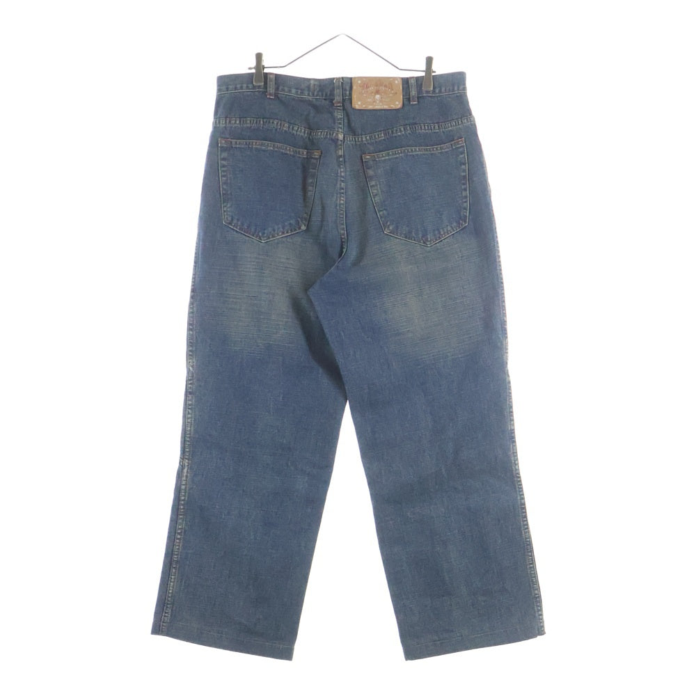 Third Rail(サードレイル) Iron Cross Design Baggy Pants アイロンクロス バギーデニムパンツ インディゴ