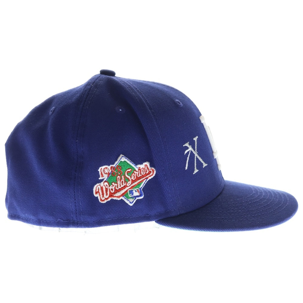 NEW ERA(ニューエラ) MLB Call Out ロサンゼルス・ドジャース ロゴ刺繍 キャップ ブルー