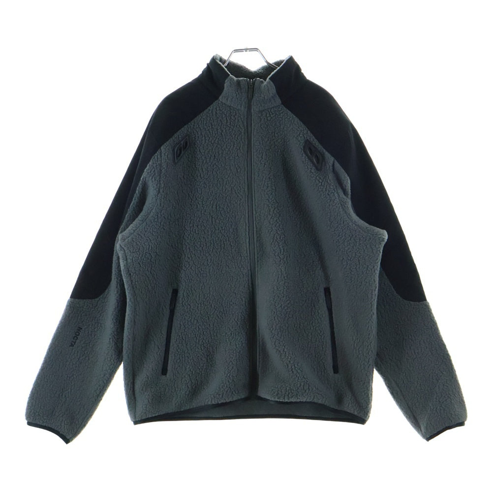 NIKE(ナイキ) ×NOCTA NRG TB DV3635-068 裏起毛 ジップアップ フリースジャケット グレー