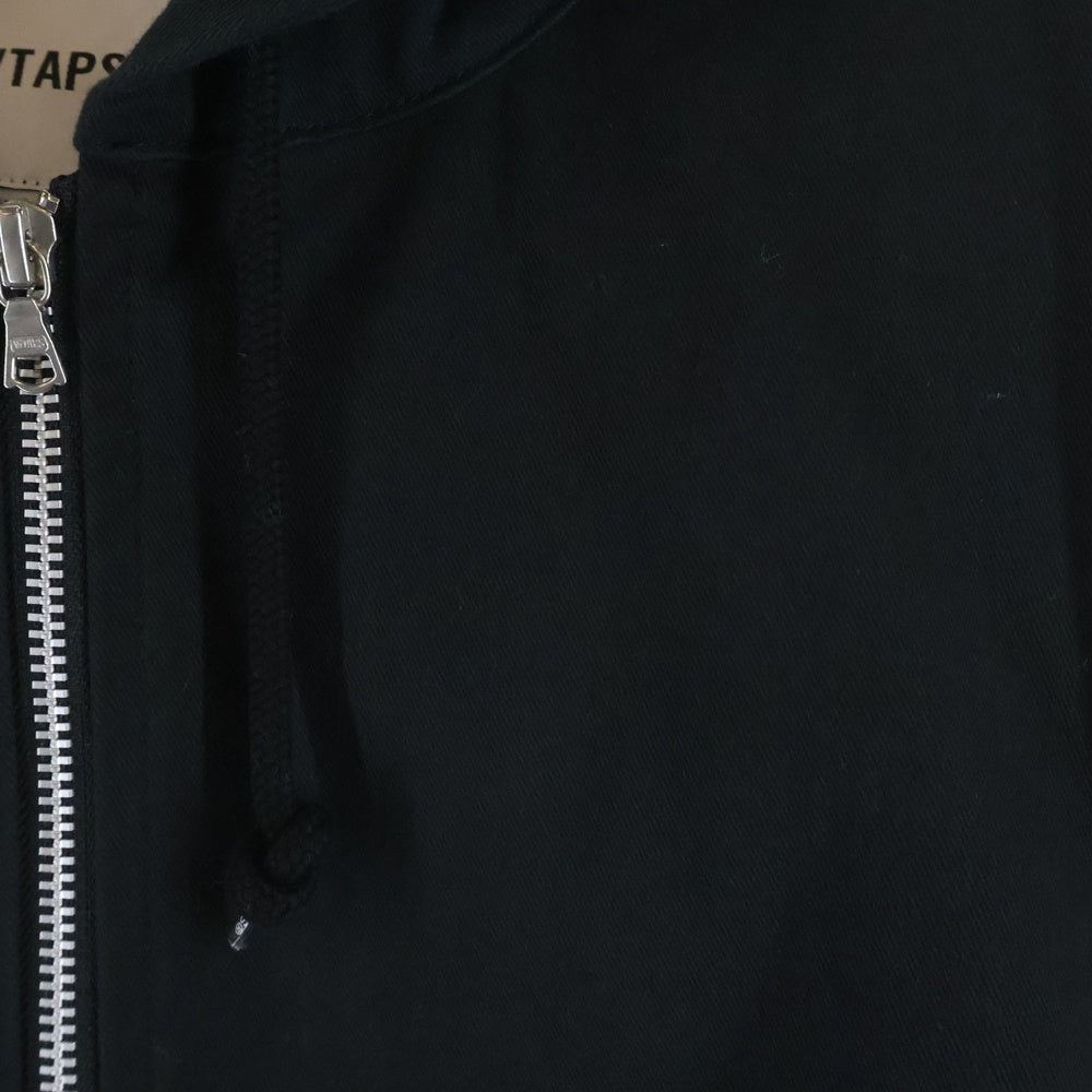 WTAPS(ダブルタップス) 24AW COTTON TWILL D00M JACKET 242WVDT-JKM01 コットンツイル ジップアップジャケット ブラック