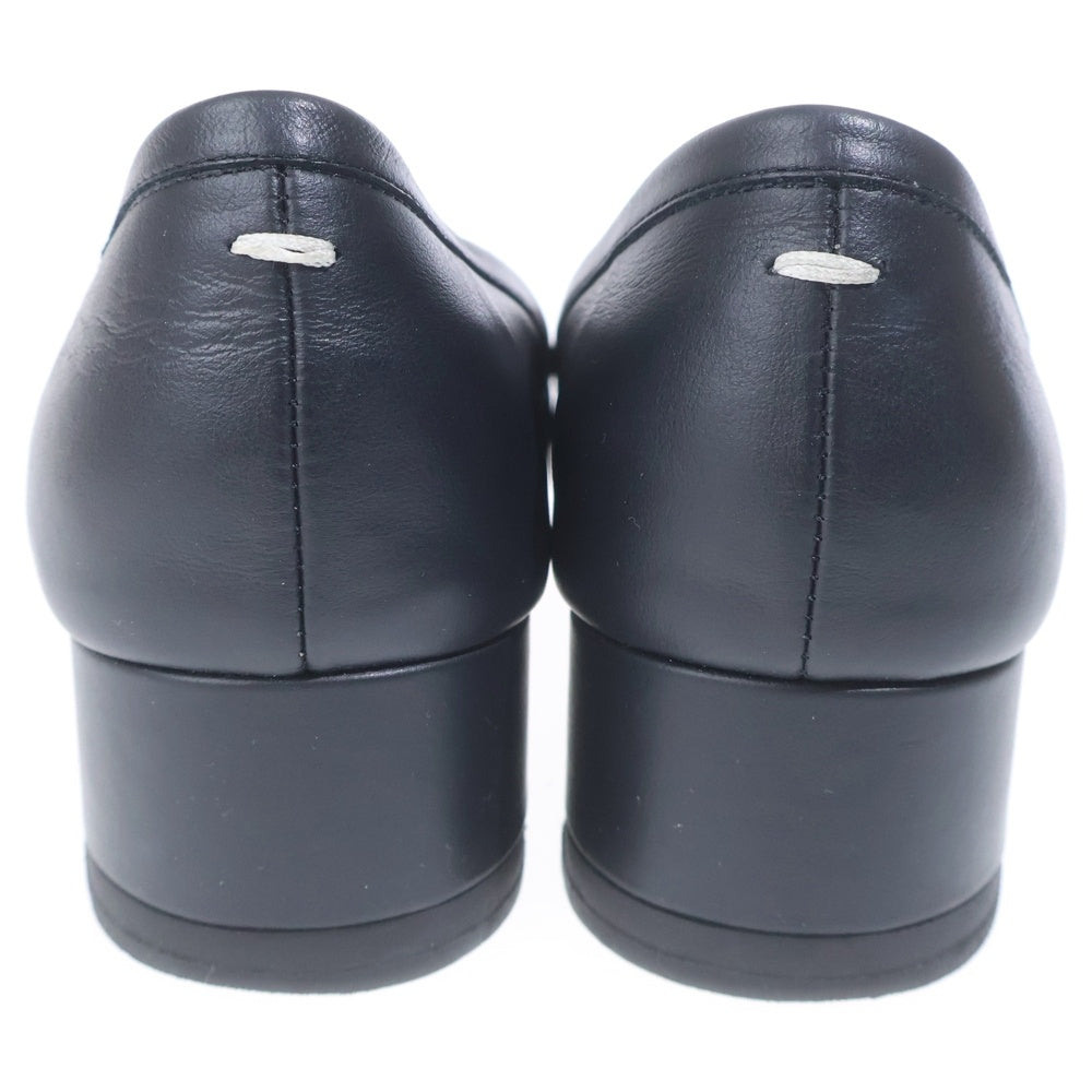Maison Margiela(メゾンマルジェラ) TABI BALLERINA タビ バレリーナ レザー ヒールパンプス ブラック レディース S58WZ0044