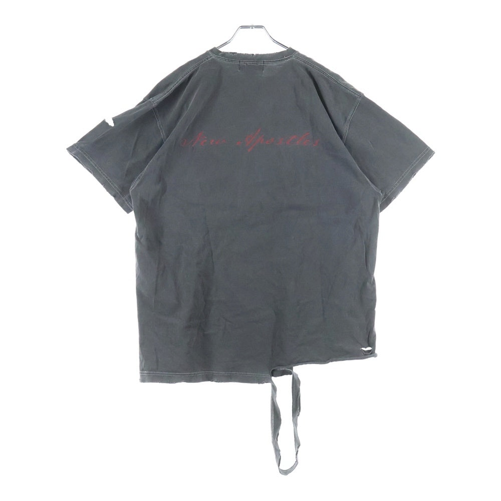 KIDILL(キディル) DESTROY T-SHIRT ダメージ加工 半袖Tシャツ KL825 グレー