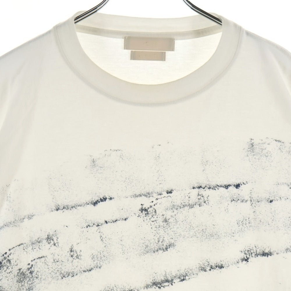 YOKE(ヨーク) ABSTRACT PAINTED T-SHIRT 半袖Tシャツ YK24SS0719CS ホワイト