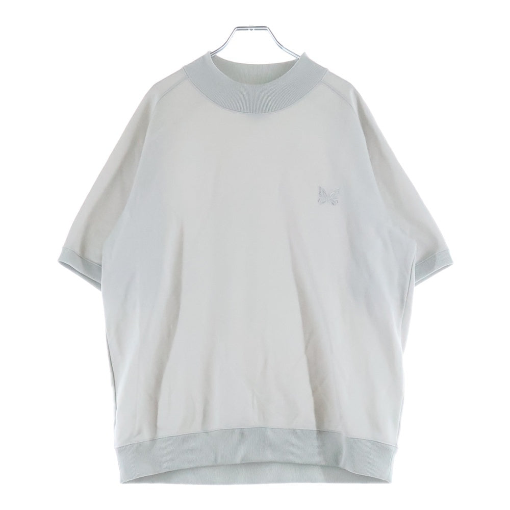 Needles(ニードルス) Mock Neck Tee クルーネック 半袖Tシャツ MR306 グレー