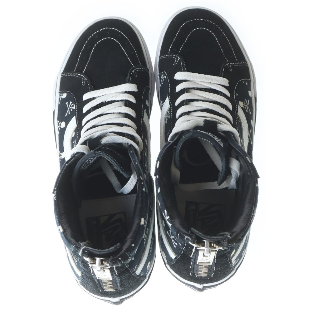 VANS(ヴァンズ) ×mastermind Sk8-Hi マスターマインド スケートハイ ハイカットスニーカー US8.5/26.5cm 581486-0001 ブラック