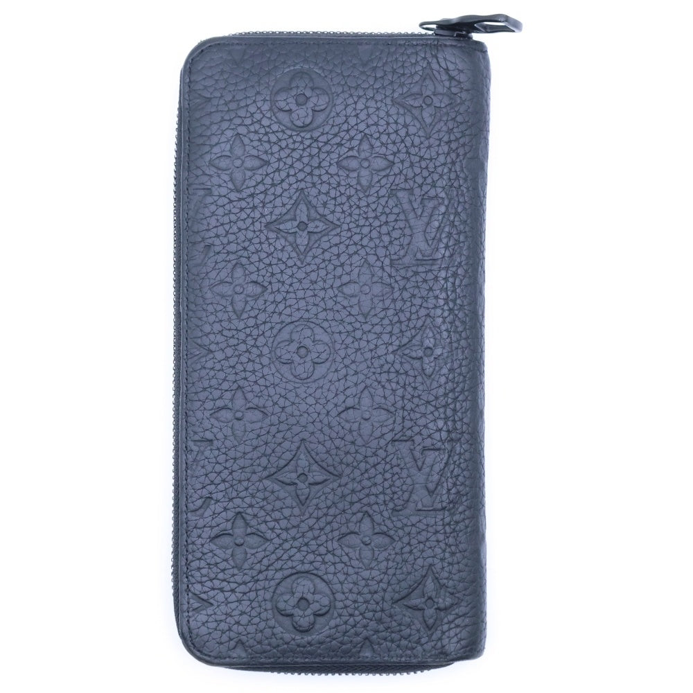 LOUIS VUITTON(ルイヴィトン) ジッピーウォレットホリゾンタル ノワール トリヨンレザー モノグラム 長財布 M11721 ブラック レディース