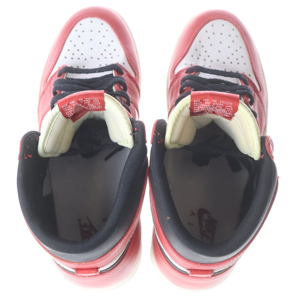 NIKE(ナイキ) 【観賞用 1994年製】 AIR JORDAN 1 CHICAGO 130207-101 エアジョーダン1 シカゴ ハイカットスニーカー レッド/ホワイト/ブラック US10/28.0cm