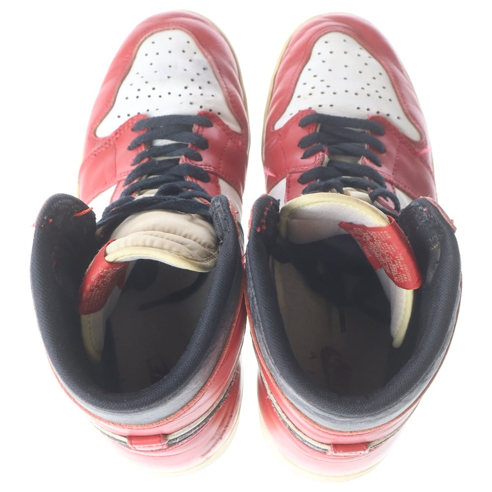 NIKE(ナイキ) 【観賞用 1994年製】 AIR JORDAN 1 CHICAGO 130207-101 エアジョーダン1 シカゴ ハイカットスニーカー レッド/ホワイト/ブラック US10.5/28.5cm