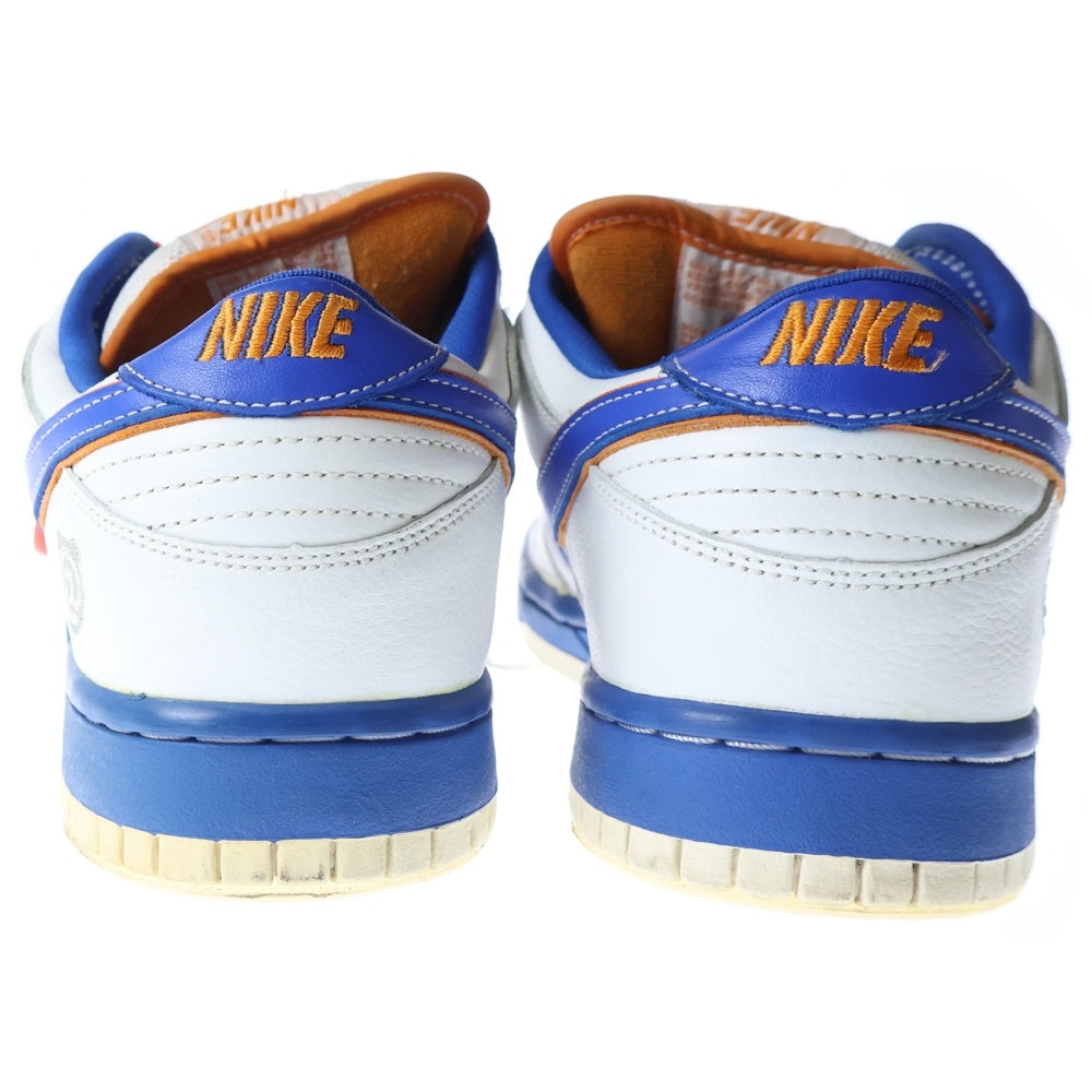 NIKE SB(ナイキエスビー) 【観賞用 2004年製】 ×MEDICOM TOY 1st DUNK LOW PRO 304292-142 メディコムトイ ダンク ローカットスニーカー US8.5/26.5cm ホワイト