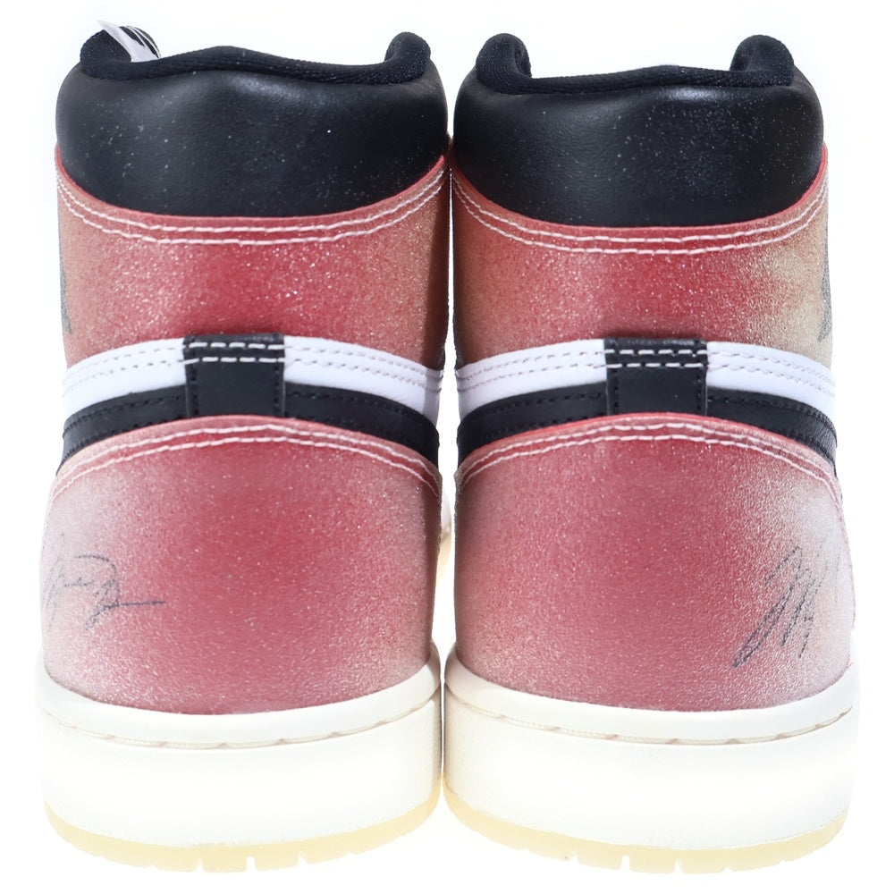 NIKE(ナイキ) ×TROPHY ROOM AIR JORDAN 1 RETRO HIGH OG SP DA2728-100 トロフィールーム エアジョーダン 1 シカゴ ハイカットスニーカー US10/28.0cm レッド/ホワイト