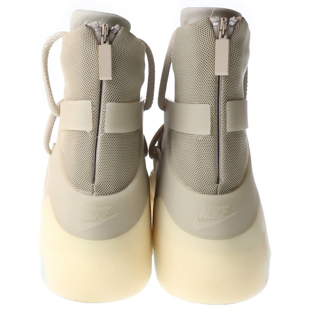 NIKE(ナイキ) ×FEAR OF GOD AIR 1 Oatmeal AR4237-900 フィアオブゴッド エア1 オートミール ハイカットスニーカー アイボリー US9.5/27.5cm