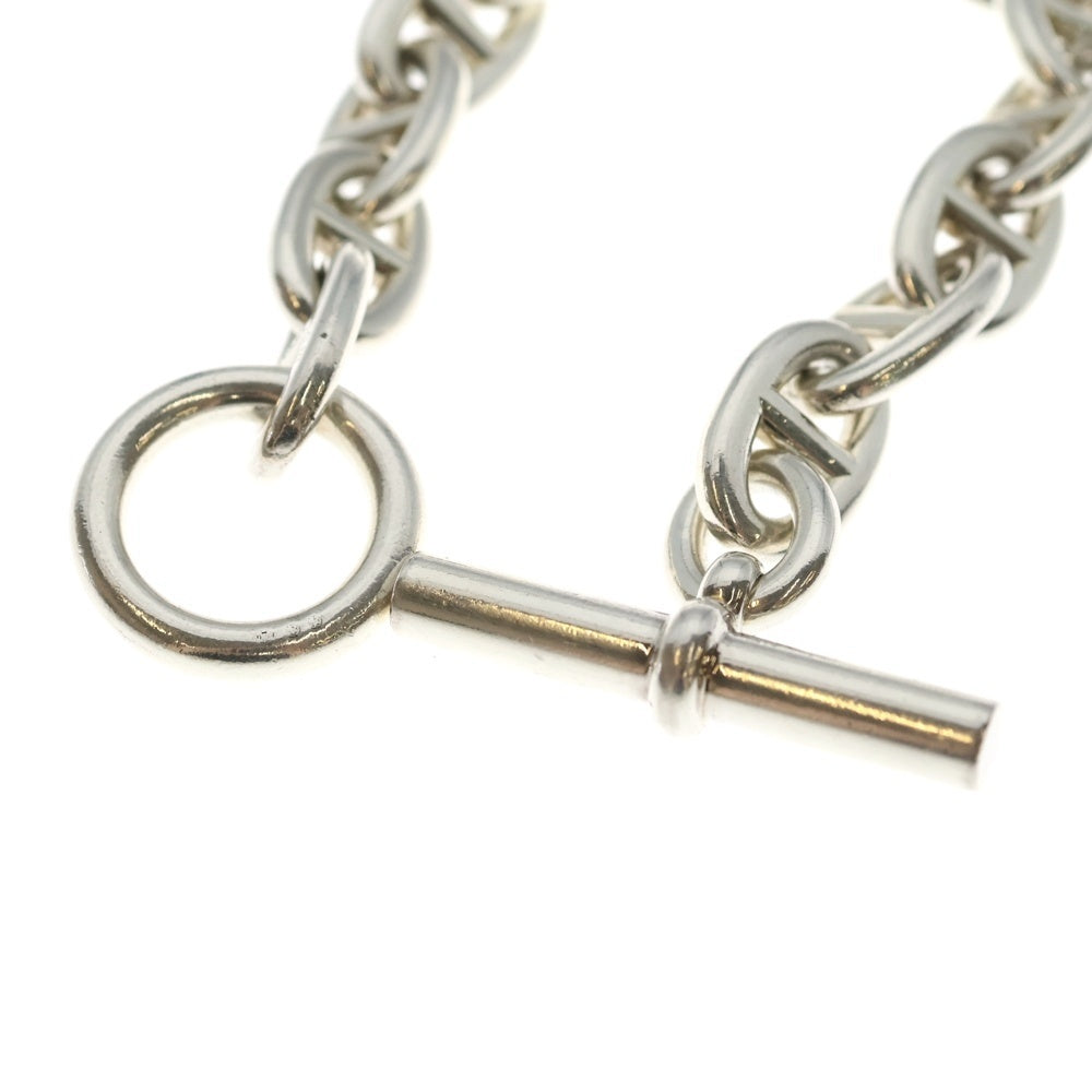 HERMES(エルメス) Chaine d'Ancre TGM シェーヌダンクル 13コマ チェーンブレスレット シルバー
