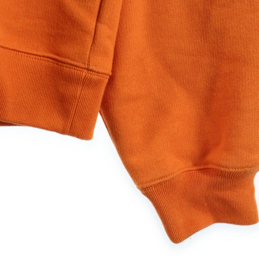 VETEMENTS(ヴェトモン) 22SS Limited Edition contrast print hoodie リミテッド エディション スウェットプルオーバーパーカー コットン UE52TR410X オレンジ/ブラック