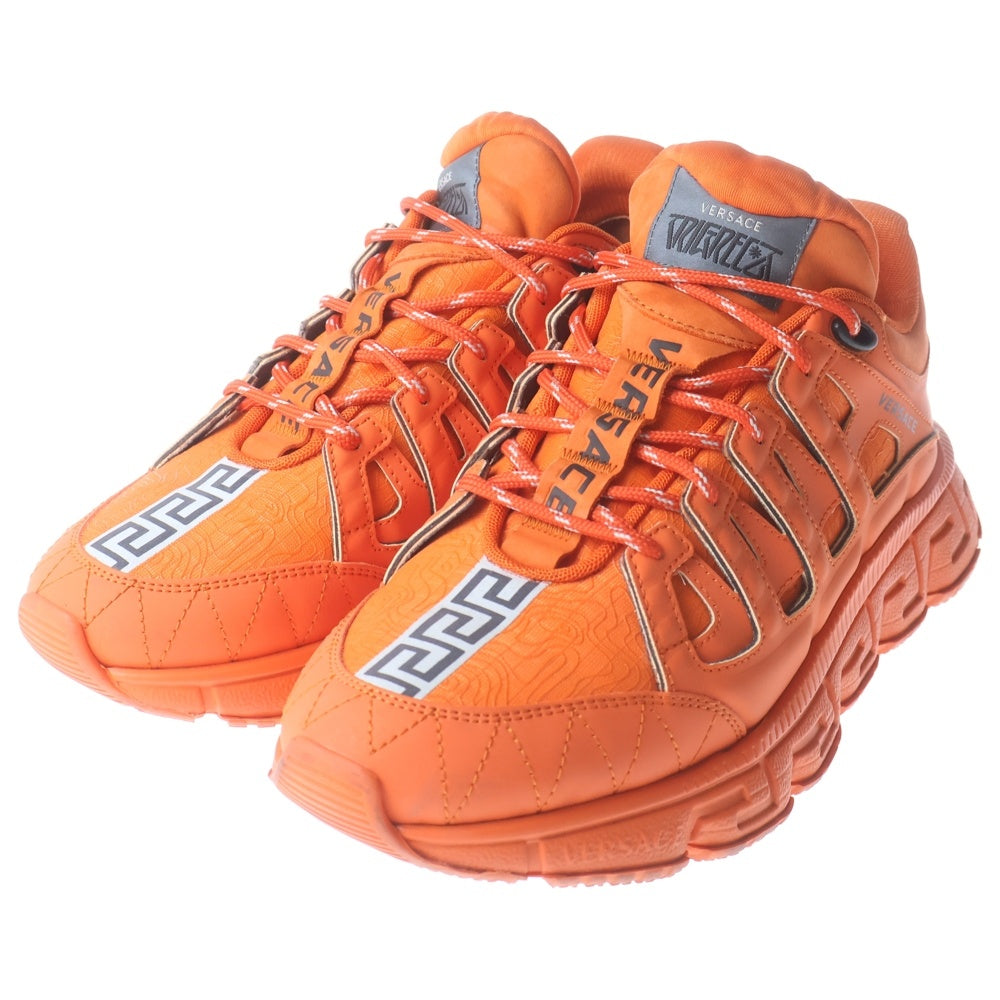 VERSACE(ヴェルサーチ) TRIGRECA SNEAKER トライグレカ ボリュームソールローカットスニーカー オレンジ