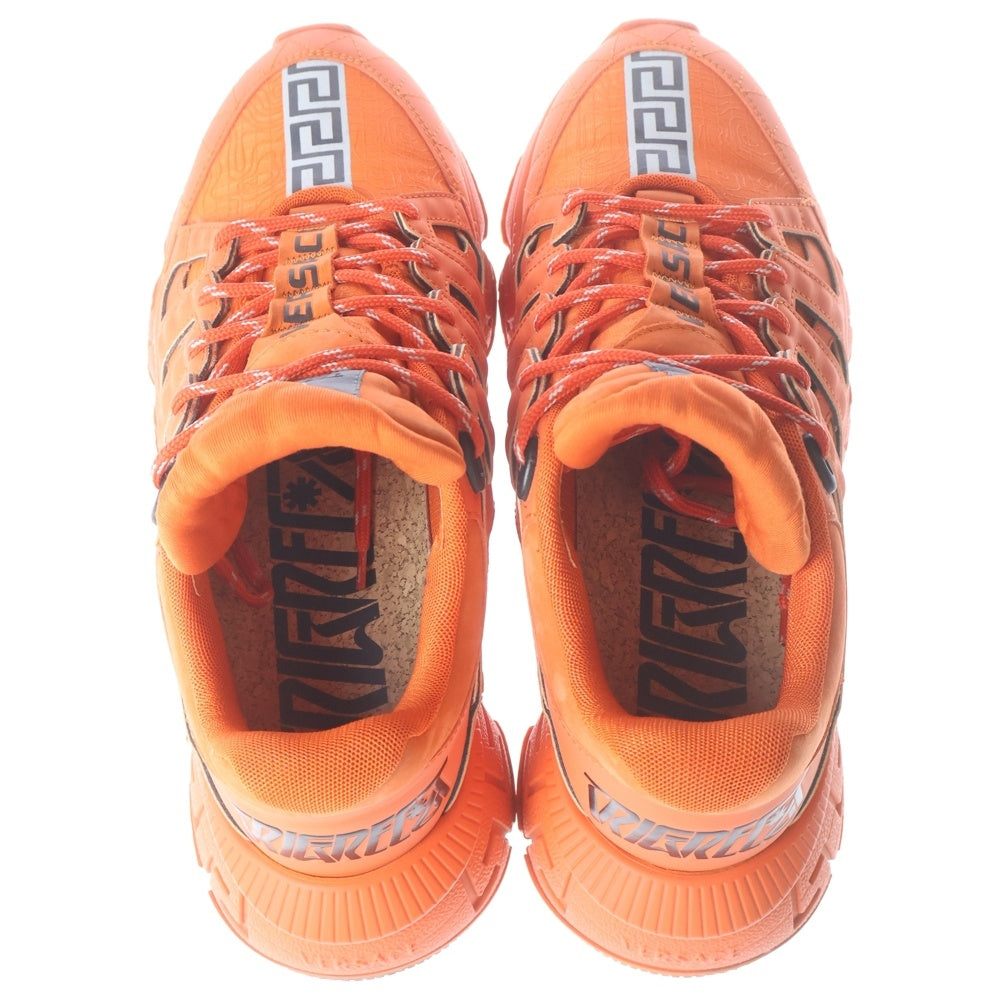 VERSACE(ヴェルサーチ) TRIGRECA SNEAKER トライグレカ ボリュームソールローカットスニーカー オレンジ