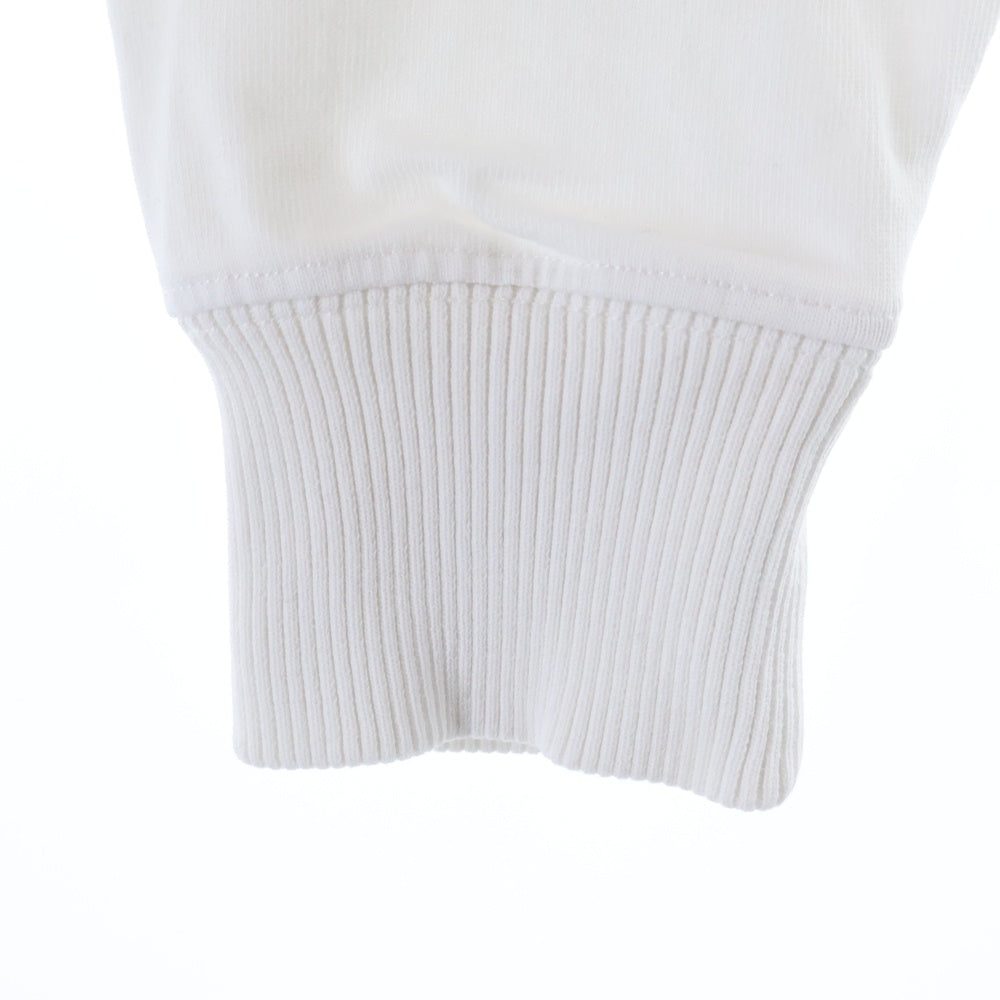 ami paris(アミパリス) フロントロゴ刺繍 長袖Tシャツ コットン E22UTS200.701 ホワイト