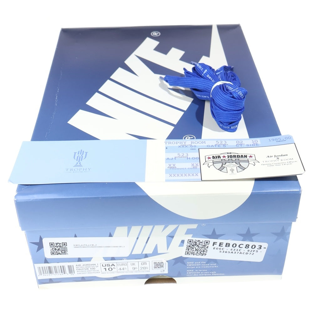 NIKE(ナイキ) ×TROPHY ROOM AIR JORDAN 1 RETRO HIGH OG SP F&F DA2728-100 トロフィールーム エアジョーダン 1 フレンドアンドファミリー ハイカットスニーカー