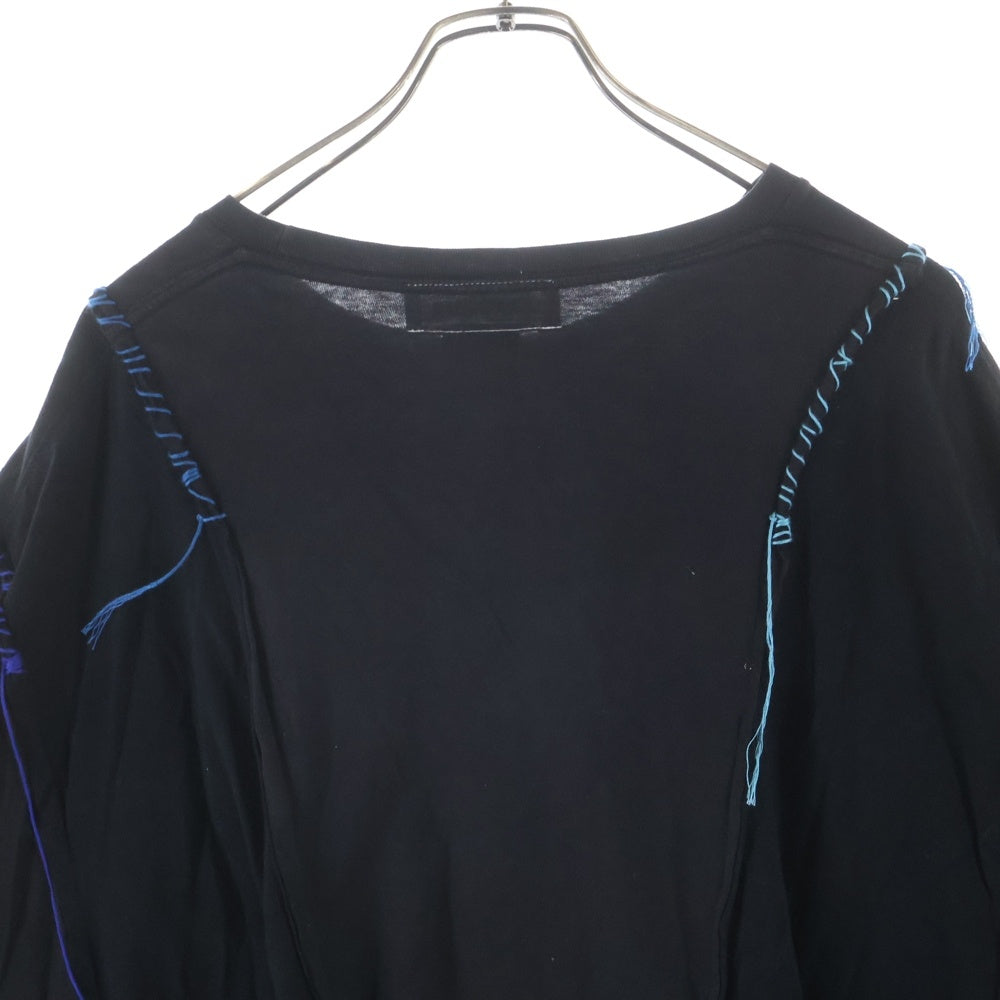 DISCOVERED(ディスカバード) リメイク 半袖Tシャツ コットン DC NS-T ブラック