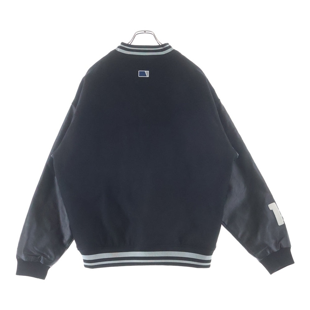 Majestic(マジェスティック) ×F-LAGSTUF-F STADIUM JACKET フラグスタフ スタジャン OT2322FW0003 ブラック