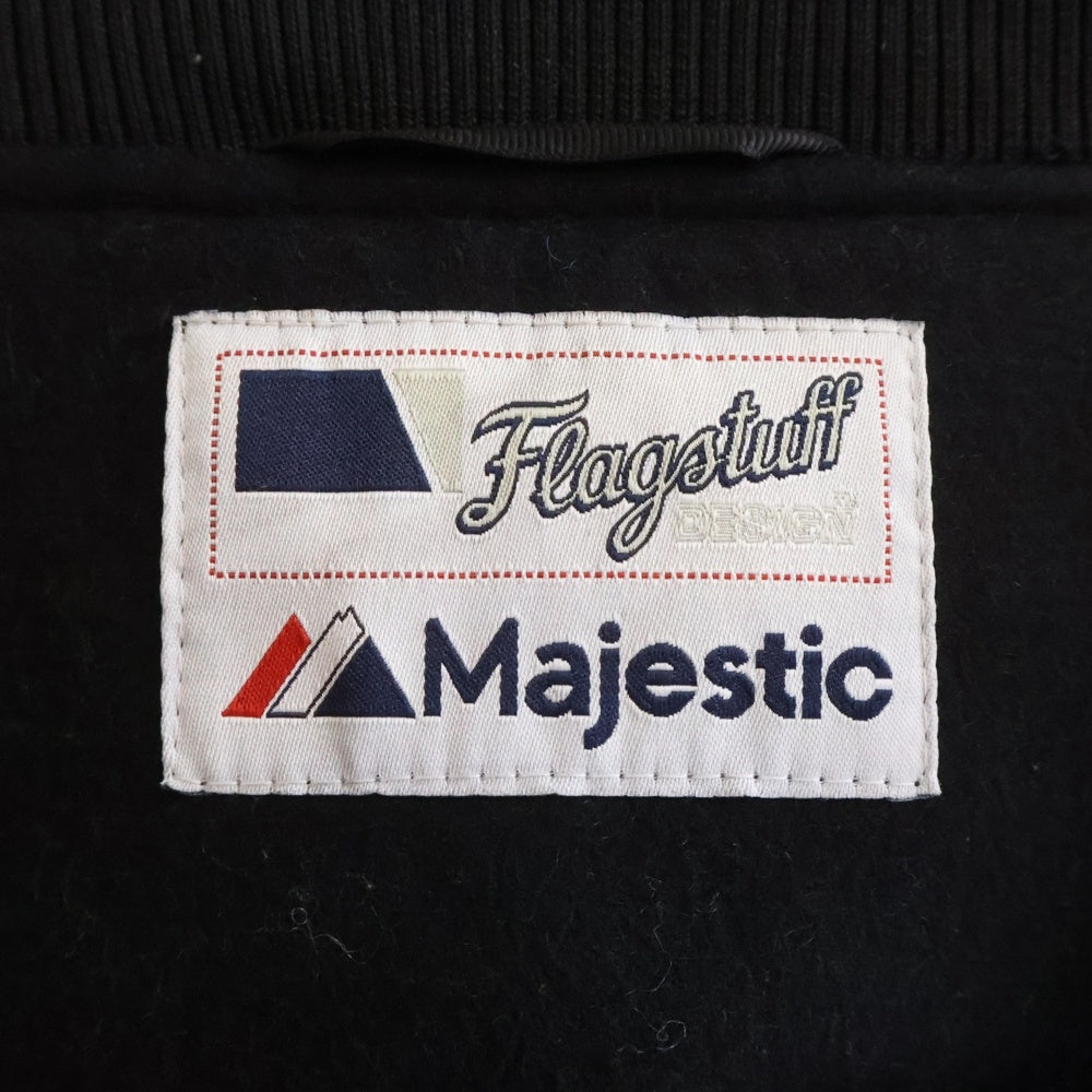 Majestic(マジェスティック) ×F-LAGSTUF-F STADIUM JACKET フラ