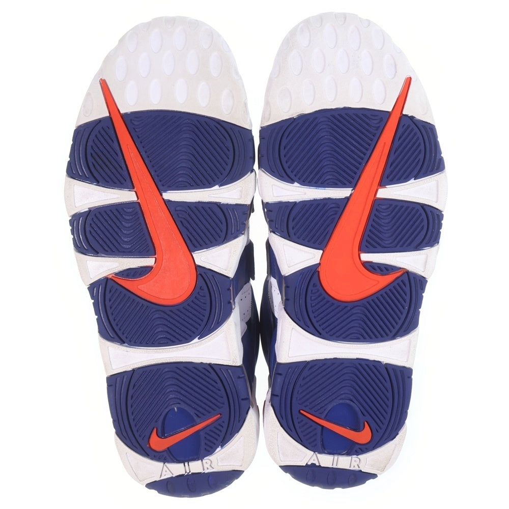 NIKE(ナイキ) AIR MORE UPTEMPO 96 921948-101 エアモアアップテンポ ハイカットスニーカー US9.5/27.5cm ホワイト/ブルー